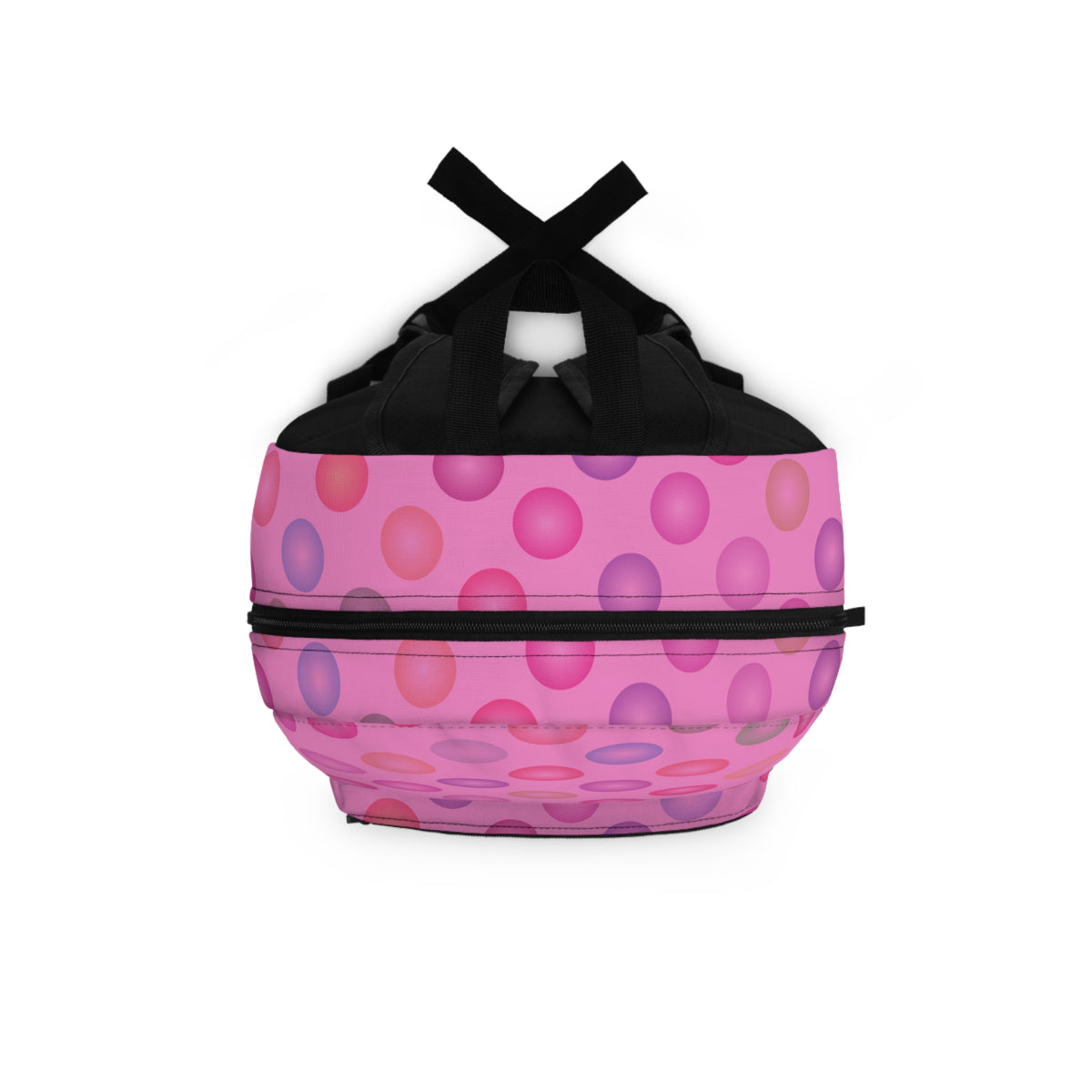 Hot Pink Polka Dot Backpack — Add your name!