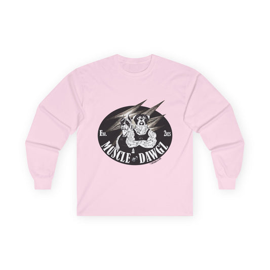 Muscle Dawgz Graphic Long Sleeve Tee- Unisex