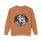 Muscle Dawgz Crewneck Sweatshirt — Retro Gym Dog Illustration