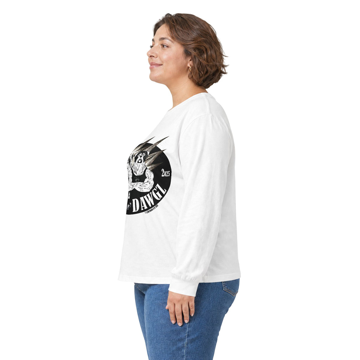 Muscle Dawgz Graphic Long Sleeve Tee- Unisex