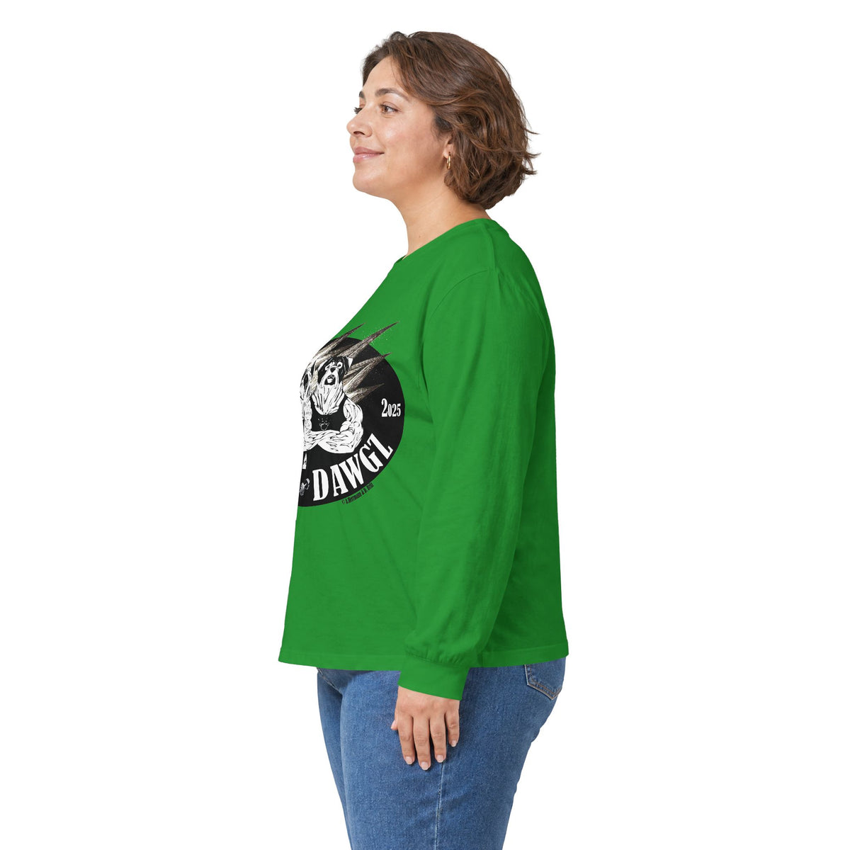 Muscle Dawgz Graphic Long Sleeve Tee- Unisex