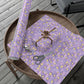 Lavender Gold Stars Gift Wrap Papers! Make your holidays sparkle!