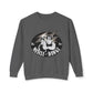 Muscle Dawgz Crewneck Sweatshirt — Retro Gym Dog Illustration