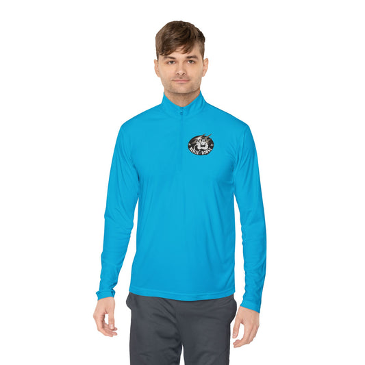 Muscle Dawgz Quarter-Zip Pullover durable polyester