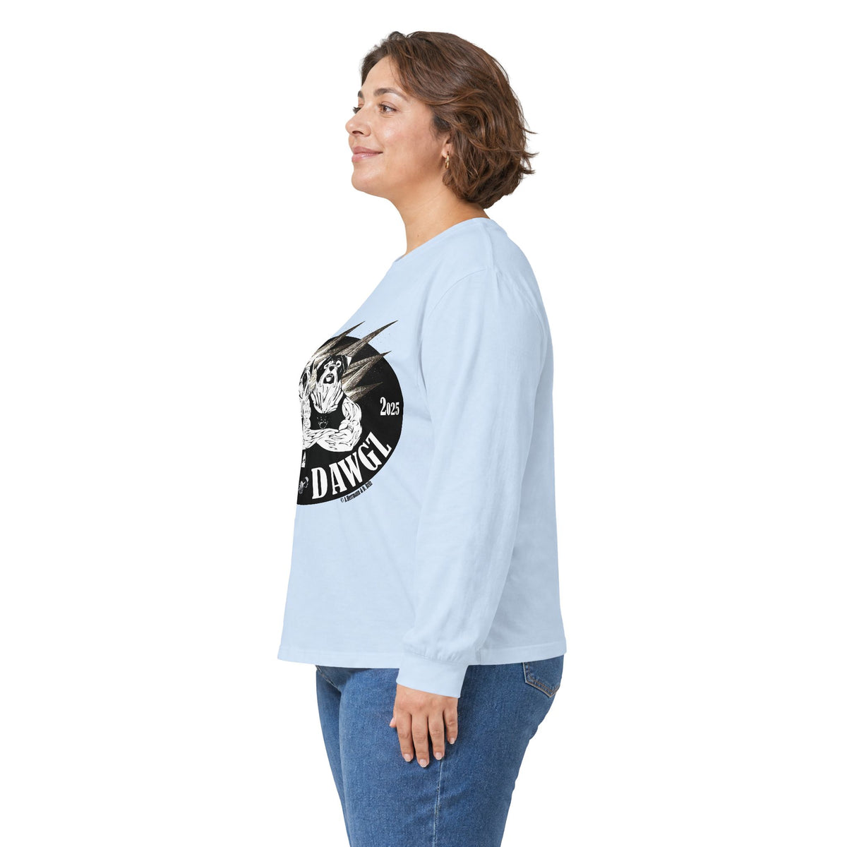 Muscle Dawgz Graphic Long Sleeve Tee- Unisex
