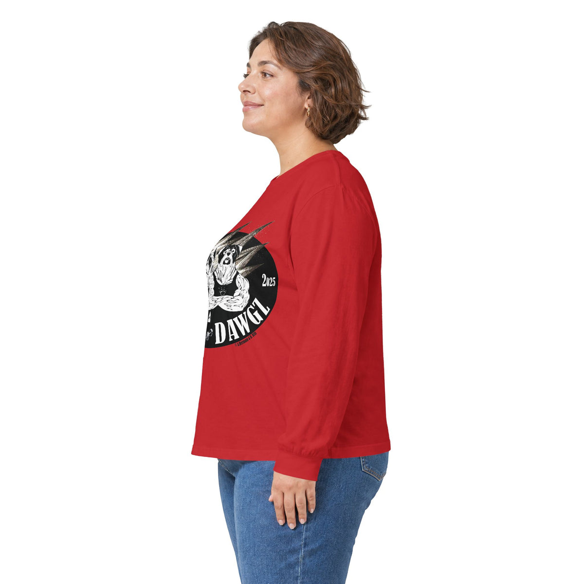 Muscle Dawgz Graphic Long Sleeve Tee- Unisex