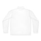 Quarter-Zip Pullover — Vintage Floral Crest Chest Logo