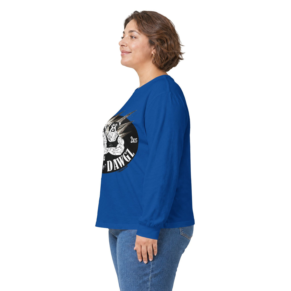 Muscle Dawgz Graphic Long Sleeve Tee- Unisex