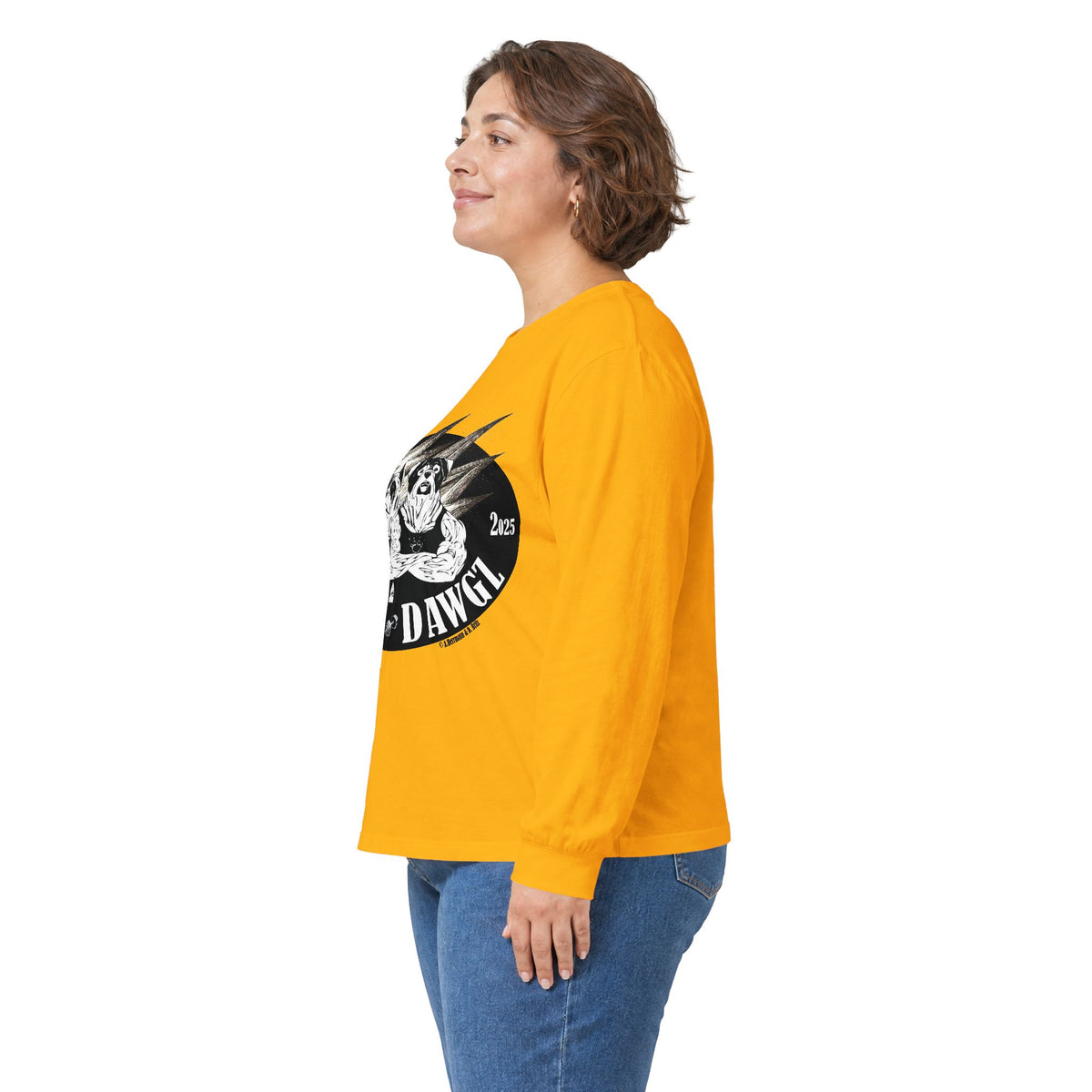 Muscle Dawgz Graphic Long Sleeve Tee- Unisex
