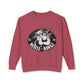 Muscle Dawgz Crewneck Sweatshirt — Retro Gym Dog Illustration