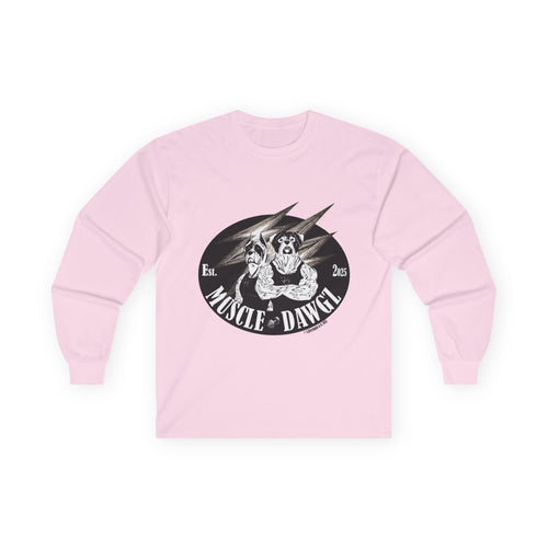 Muscle Dawgz Graphic Long Sleeve Tee- Unisex