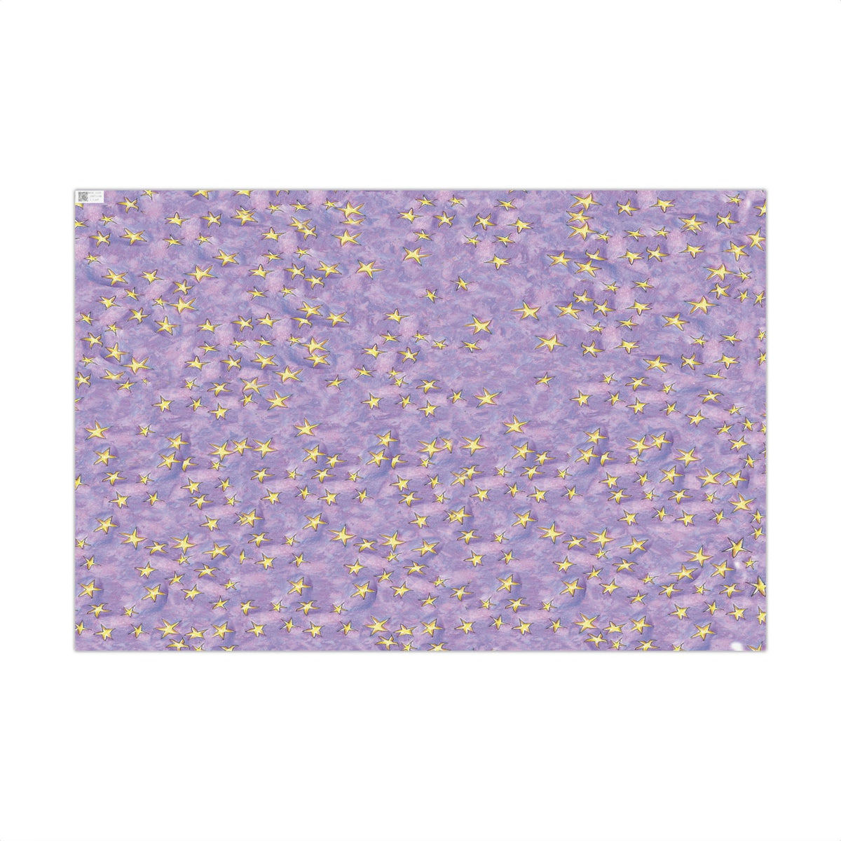 Lavender Gold Stars Gift Wrap Papers! Make your holidays sparkle!