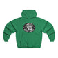 Muscle Dawg Retro Skull Hoodie — Vintage Gym Weightlifting Sweatshirt