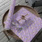 Lavender Gold Stars Gift Wrap Papers! Make your holidays sparkle!