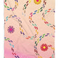 Pastel Daisy Path Beach Towel — Floral Summer Pool & Beach Towel