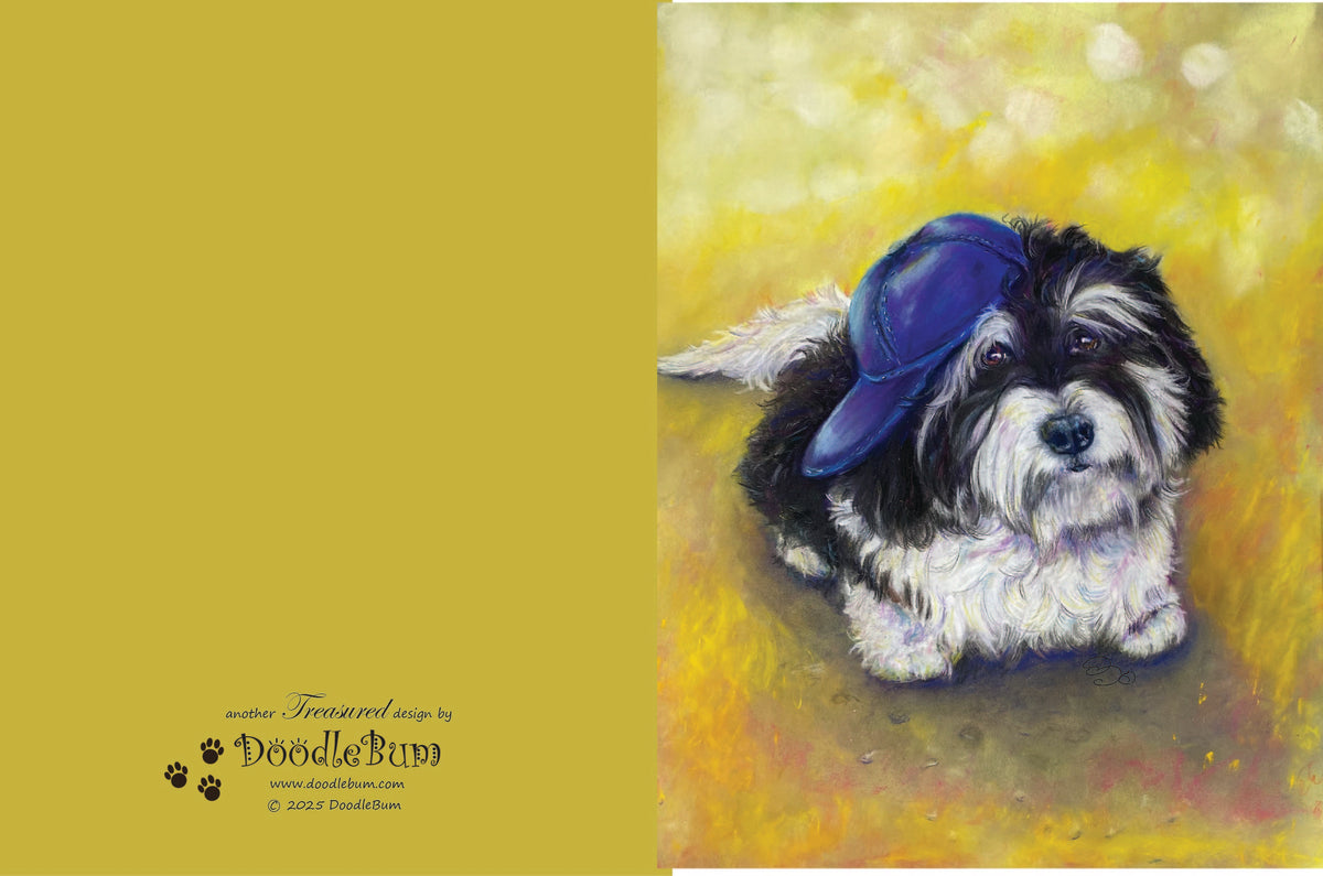 Havanese Breed Note cards - A playful note from Benny - Set of 4